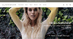 Desktop Screenshot of climawear.com